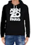 Shop KENZO 黑色大标志图案卫衣 FA55SW1654ME-99