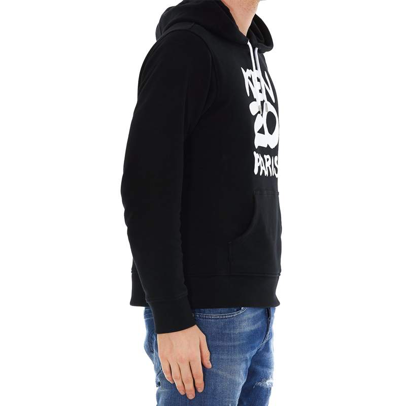 KENZO Black Large Logo Graphic Sweatshirt FA55SW1654ME-99 圖 6
