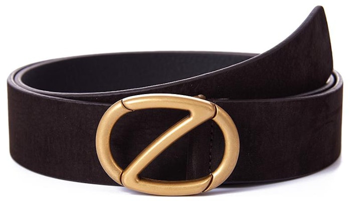 KENZO Black Leather Belt with Pin Buckle, 4cm Wide BREGC49SG1TDM Shop KENZO Black Leather Belt with Pin Buckle, 4cm Wide BREGC49SG1TDM
