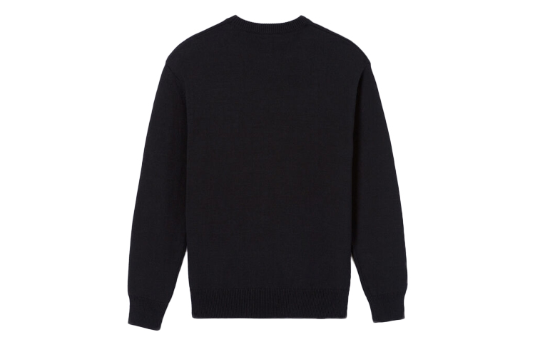 Lookbook KENZO Black Logo Embroidered Long Sleeve Knit Sweater FA55PU2173LC-99