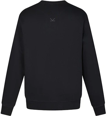 KENZO Sudadera Negra con Logo Estampado Cuello Redondo F965SW1324MD-99 Lookbook KENZO Sudadera Negra con Logo Estampado Cuello Redondo F965SW1324MD-99