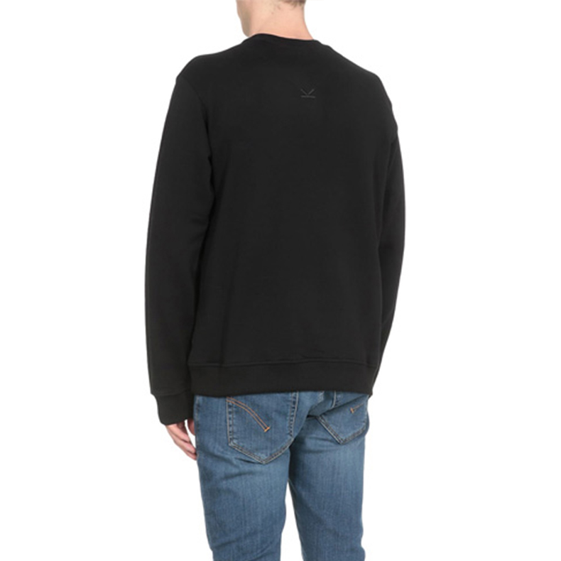 KENZO Black Logo Print Crewneck Sweatshirt F965SW1324MD-99 圖 5