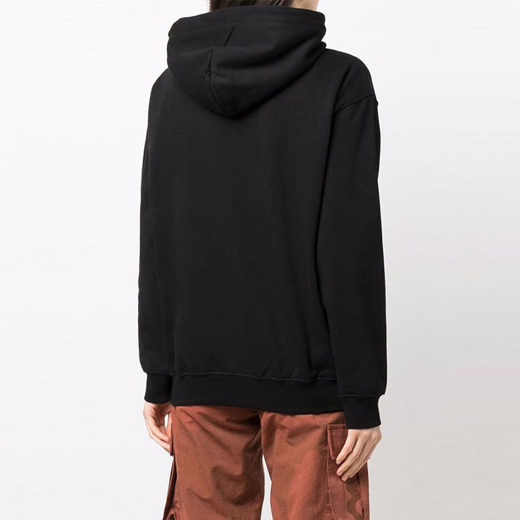 KENZO Black Logo Print Pullover Cotton Sweatshirt FB62SW6404MO-99 圖 4