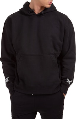 KENZO 黑色套頭衛衣搭配交叉字母標誌 FA65SW5304MS-99 Details for KENZO 黑色套頭衛衣搭配交叉字母標誌 FA65SW5304MS-99