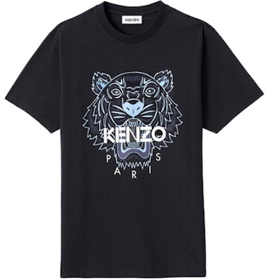 KENZO Camiseta Negra con Logo y Estampado de Tigre FB55TS0204YA-99 Buy KENZO Camiseta Negra con Logo y Estampado de Tigre FB55TS0204YA-99