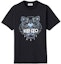 Order KENZO Camiseta Negra con Logo y Estampado de Tigre FB55TS0204YA-99