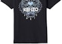 Sizing KENZO Camiseta Negra con Logo y Estampado de Tigre FB55TS0204YA-99
