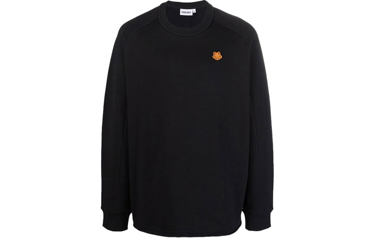 Order KENZO 黑色虎头刺绣圆领卫衣. FB65SW0194ML-99