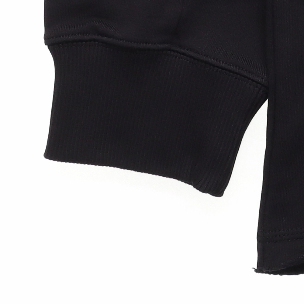 Sizing KENZO 黑色虎头刺绣圆领卫衣. FB65SW0194ML-99