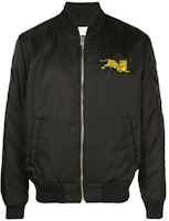 KENZO Black Tiger Embroidered Bomber Jacket F955BL1911NB-99 KENZO Black Tiger Embroidered Bomber Jacket F955BL1911NB-99