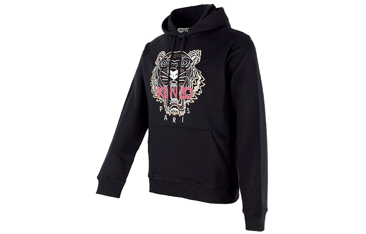 Shop Hoodie Kenzo Hitam Bersulam Harimau 5SW3334XA-99