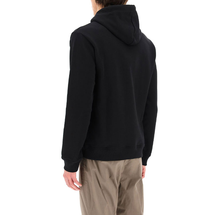 Details for KENZO Black Tiger Head Embroidered Hoodie FB55SW3304MM-99