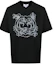 Order KENZO 黑色虎頭圖案圓領 T 恤 JHC4SB5TS084-99