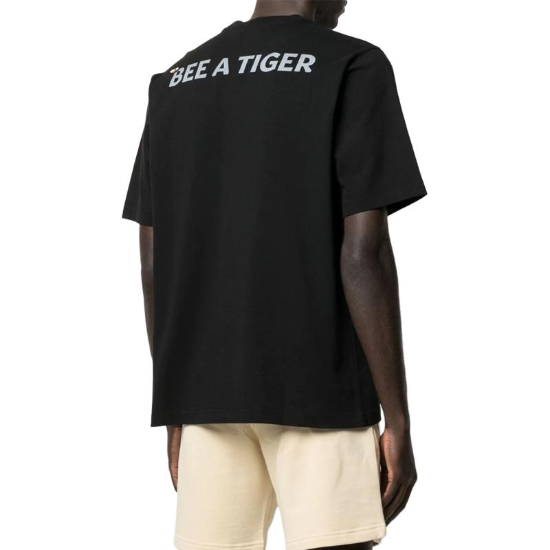 KENZO Black Tiger Head Graphic Crew Neck T-Shirt JHC4SB5TS084-99 圖 4