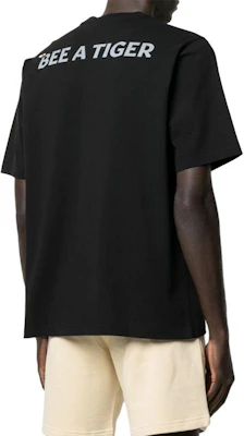 KENZO 黑色虎頭圖案圓領 T 恤 JHC4SB5TS084-99 Shop KENZO 黑色虎頭圖案圓領 T 恤 JHC4SB5TS084-99