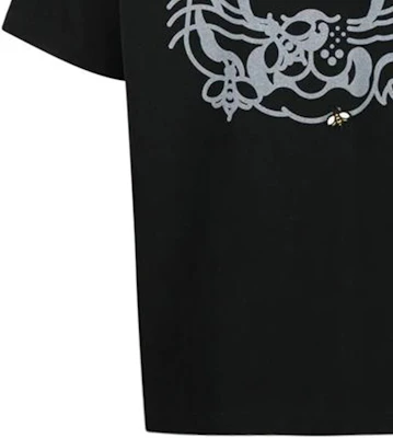 KENZO 黑色虎頭圖案圓領 T 恤 JHC4SB5TS084-99 Sizing KENZO 黑色虎頭圖案圓領 T 恤 JHC4SB5TS084-99