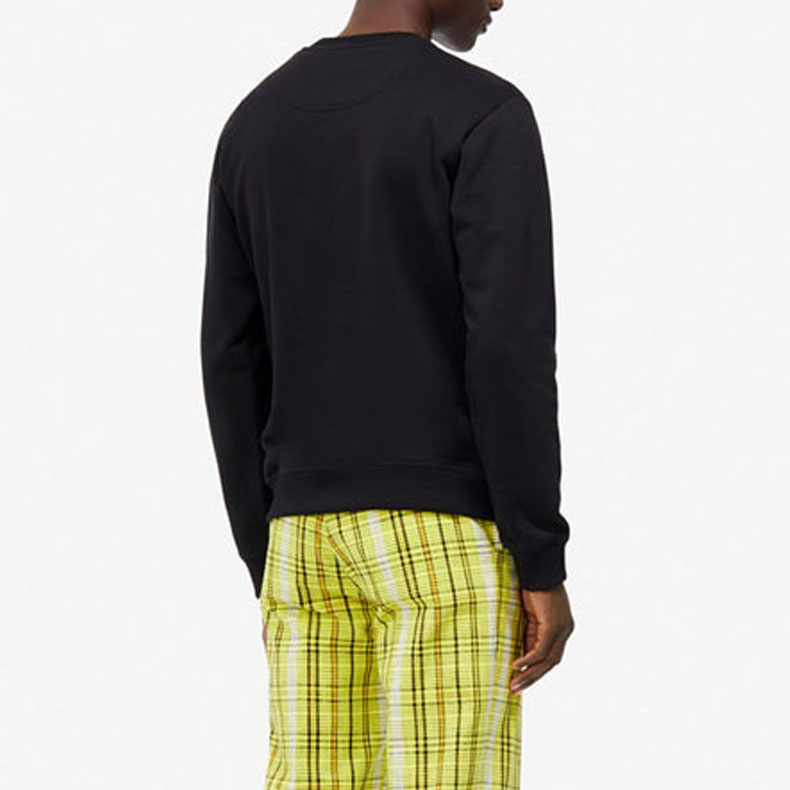 KENZO Black Tiger Logo Embroidered Crewneck Sweatshirt F955SW0014XA-99 圖 5