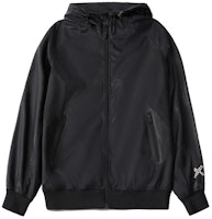 KENZO Black X Logo Hooded Windbreaker Jacket FA65BL1511NG-99 KENZO Black X Logo Hooded Windbreaker Jacket FA65BL1511NG-99