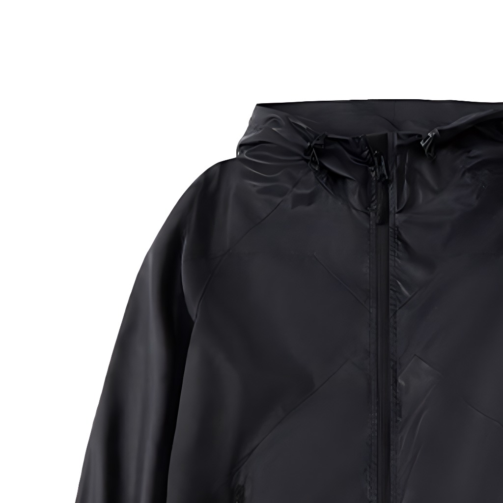 Cheap KENZO 黑色 X 標誌連帽防風外套 FA65BL1511NG-99