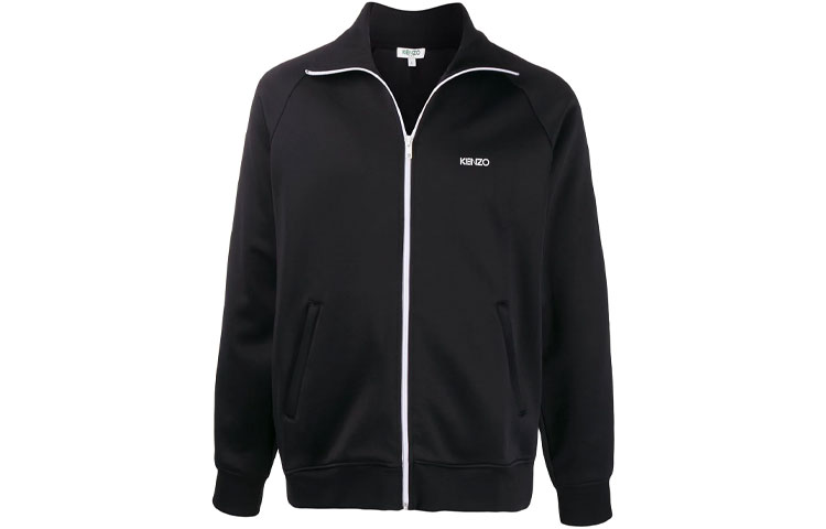 KENZO Black Zip-Up Stand Collar Jacket FA55BL7514CA-99 圖 2