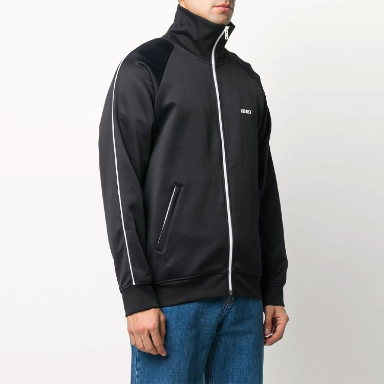 KENZO Black Zip-Up Stand Collar Jacket FA55BL7514CA-99 圖 3