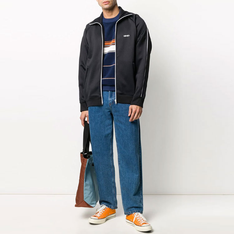 KENZO Black Zip-Up Stand Collar Jacket FA55BL7514CA-99 圖 5