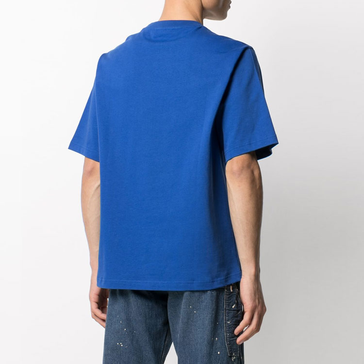 Shop KENZO 藍色虎頭標誌寬鬆版短袖T恤 SS21 经典款 FB55TS0694YF-71