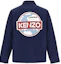 Lookbook Kenzo Blue Logo Print Long-Sleeve Jacket FD65BL0629NG-77