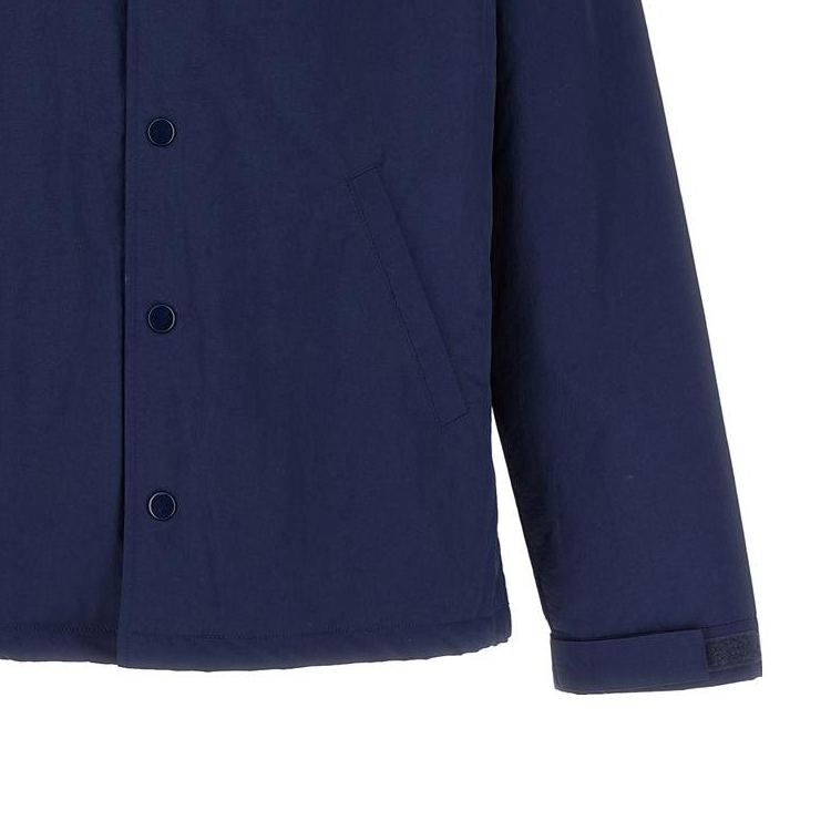 Kenzo Blue Logo Print Long-Sleeve Jacket FD65BL0629NG-77 圖 7