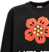 겐조 보케 플로럴 크루넥 스웻셔츠 블랙 긴소매. FD55SW4454ME99J Sizing 겐조 보케 플로럴 크루넥 스웻셔츠 블랙 긴소매. FD55SW4454ME99J