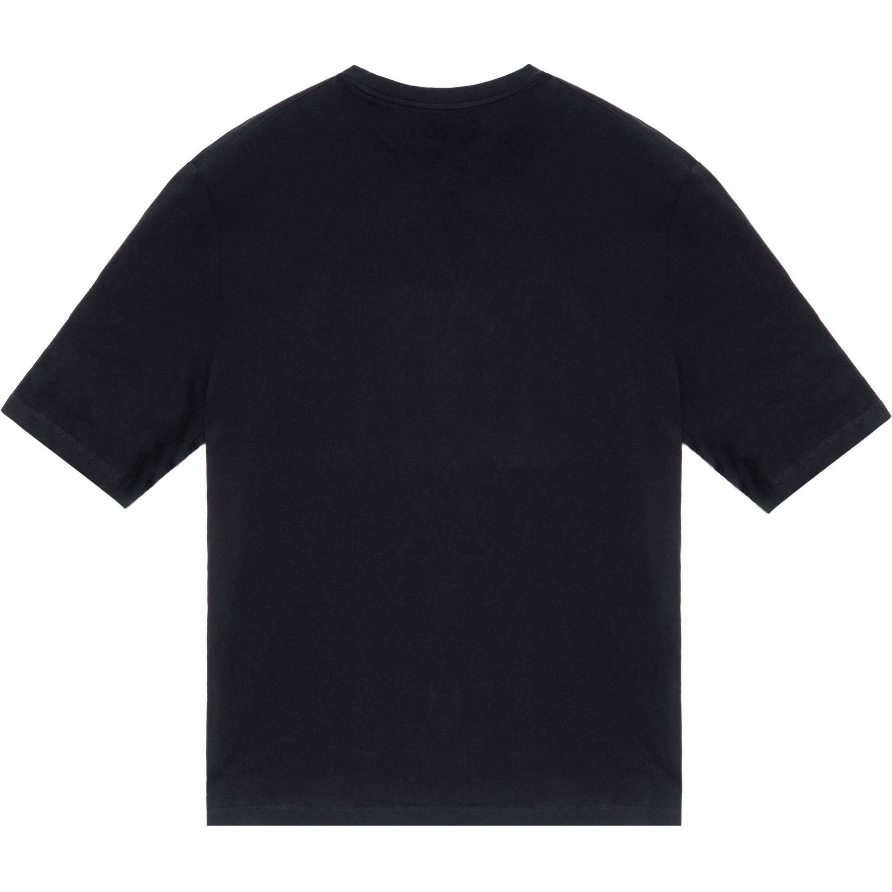 Lookbook KENZO BOKE 花卉标志印花黑色棉质T恤。 FC65TS4124SG-99J