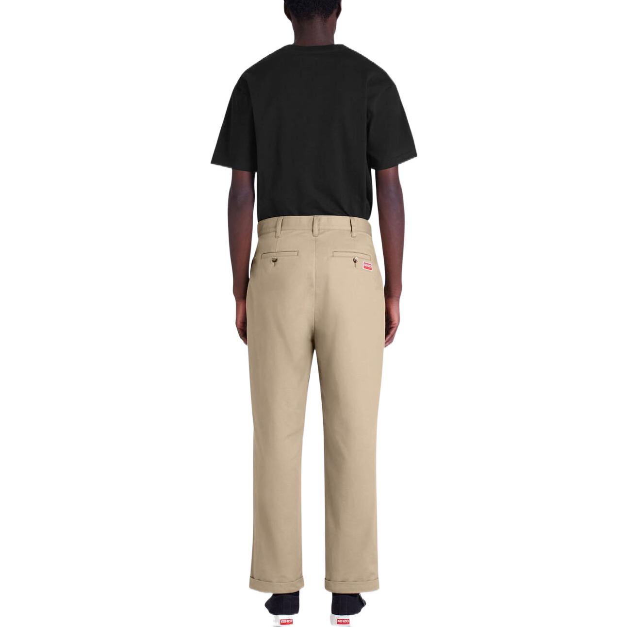 Purchase KENZO BOKE 花卉标志印花黑色棉质T恤。 FC65TS4124SG-99J