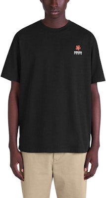 KENZO BOKE 花卉标志印花黑色棉质T恤。 FC65TS4124SG-99J Details for KENZO BOKE 花卉标志印花黑色棉质T恤。 FC65TS4124SG-99J