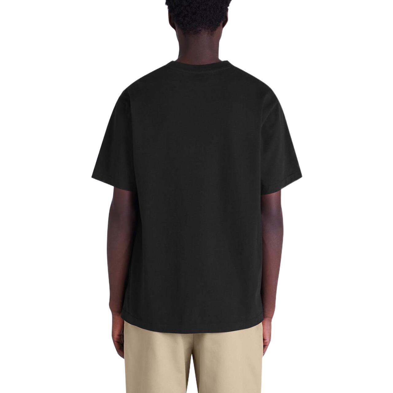 Sizing KENZO BOKE 花卉标志印花黑色棉质T恤。 FC65TS4124SG-99J