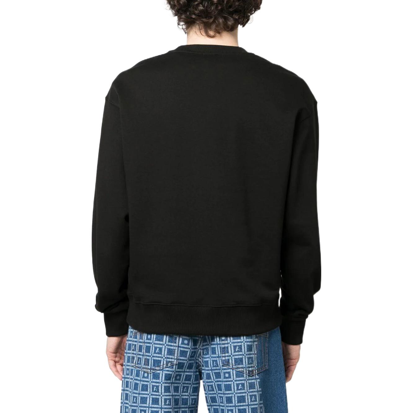 Purchase KENZO BOKE Flower Crewneck Sweatshirt SS23  Black Casual Pullover. FD55SW4404MF-99J