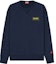 Buy KENZO Boke Flower FW22 Logo Print Crewneck Sweatshirt Midnight Blue Men. FC65SW4184MC-77