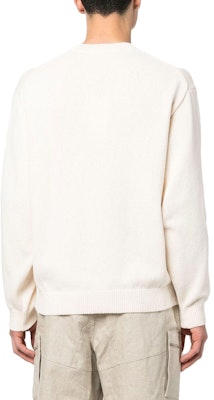 KENZO BOKE Flower Series SS23 White Logo Knit Sweater. FD55PU3803LD-02 Shop KENZO BOKE Flower Series SS23 White Logo Knit Sweater. FD55PU3803LD-02