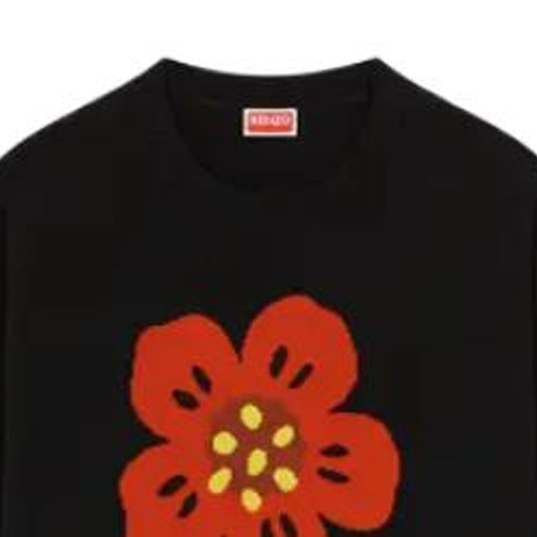 Details for ケンゾー ボケフラワーセーター ブラック フローラルインターシャクルーネックジャンパー FD65PU4273LD-99J