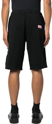 KENZO 日本木槿花標誌黑色男士休閒短褲 Bermuda Shorts. FD55PA7464MF-99J Shop KENZO 日本木槿花標誌黑色男士休閒短褲 Bermuda Shorts. FD55PA7464MF-99J