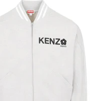 Sizing KENZO Boke 系列Logo印花夾克帶條紋飾邊 - 灰色. FD55SW4784MF-93