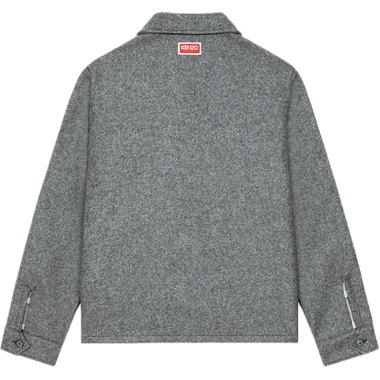 KENZO Boke Series SS23 Floral Print Collar Jacket Men’s Coal Black. FD55CH5179OR-98 圖 3