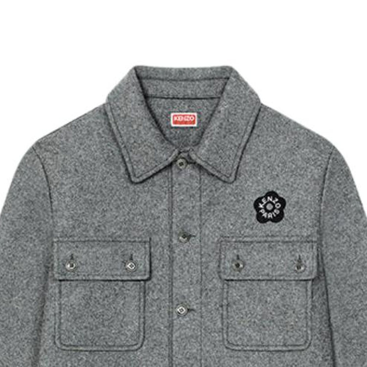 KENZO Boke Series SS23 Floral Print Collar Jacket Men’s Coal Black. FD55CH5179OR-98 圖 7