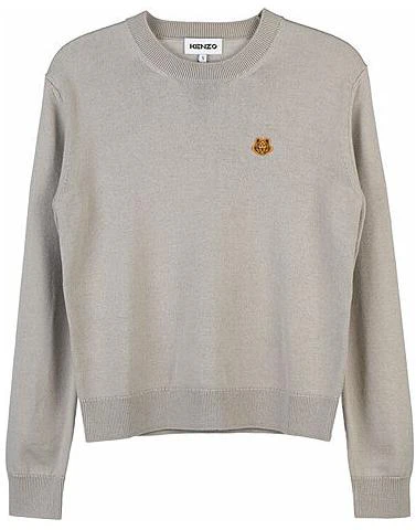 kenzo-brown-solid-crewneck-slim-fit-long-sleeve-sweater-fb-62-pu-6423-ta-08