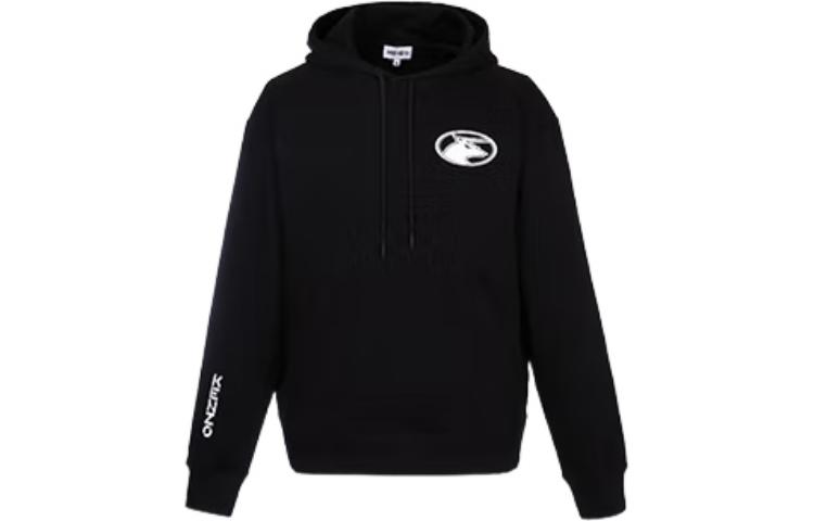 KENZO Bull Graphic Hoodie Black - Long Sleeve Pullover FB55SW5354MO-99