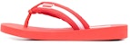 Kenzo Canvas Flat 'Merah Putih Havaianas' Selipar Flip Flop FD55MU090F51.21