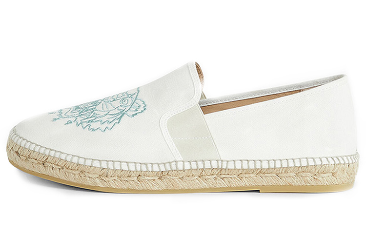 Kenzo Canvas Flat 'Tiger White' FB55ES188F82-01