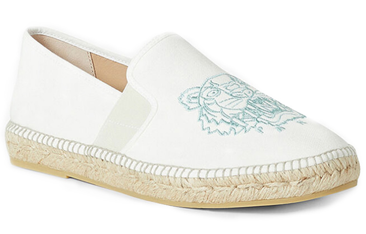 Order Kenzo Canvas Flat 'Tiger White' FB55ES188F82-01