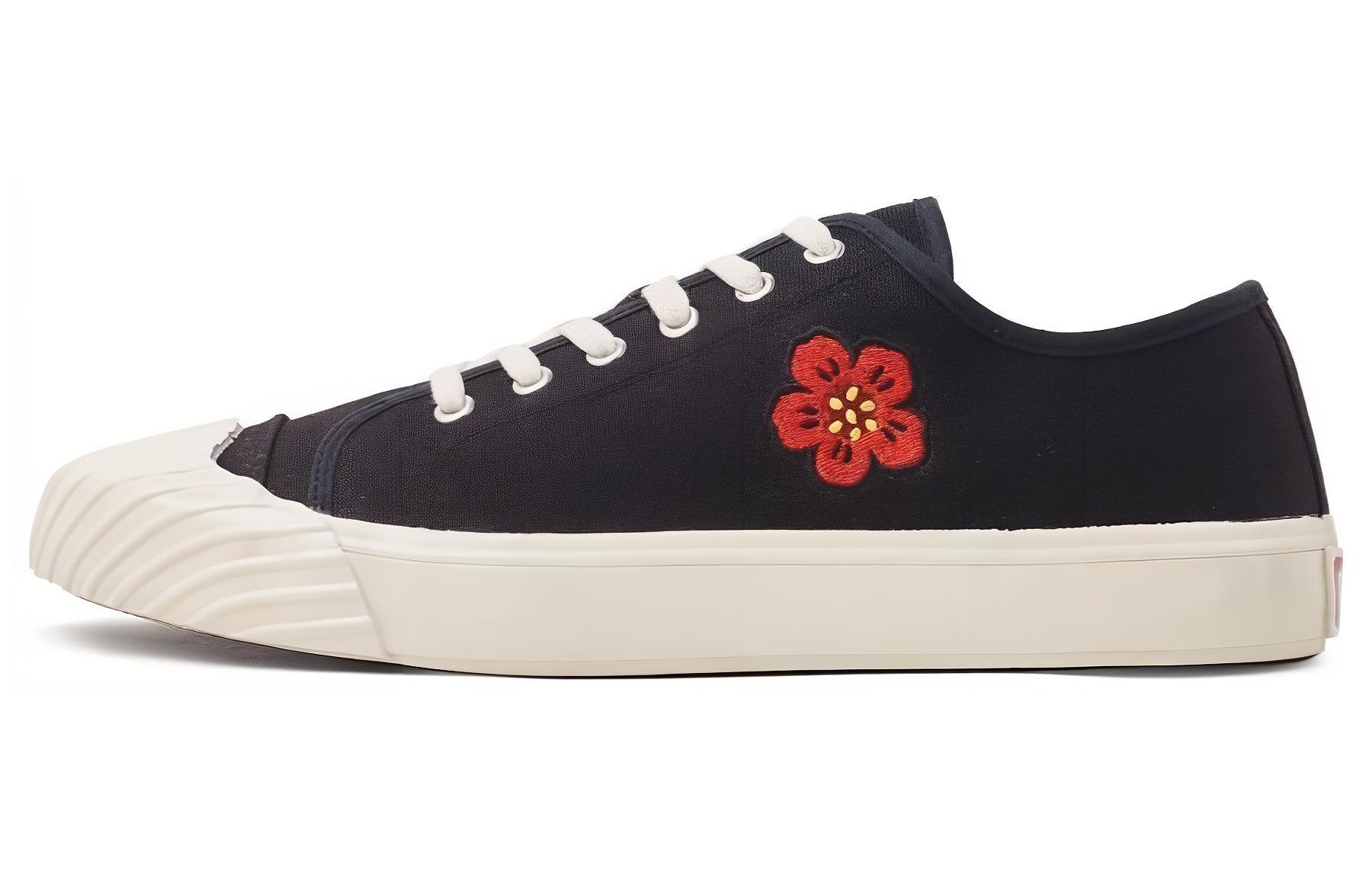 Kenzo Canvas Floral Low-Top 'Black' FD55SN010F73.99