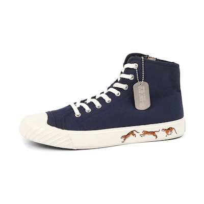 Kenzo Canvas High-Top 'Midnight Blue'