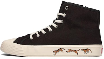 Kenzo Canvas High-Top Sneaker 'Black' FC65SN020F50.99 Kenzo Canvas High-Top Sneaker 'Black' FC65SN020F50.99